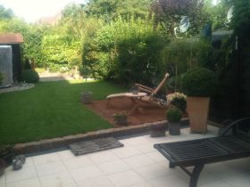 Holzterrasse